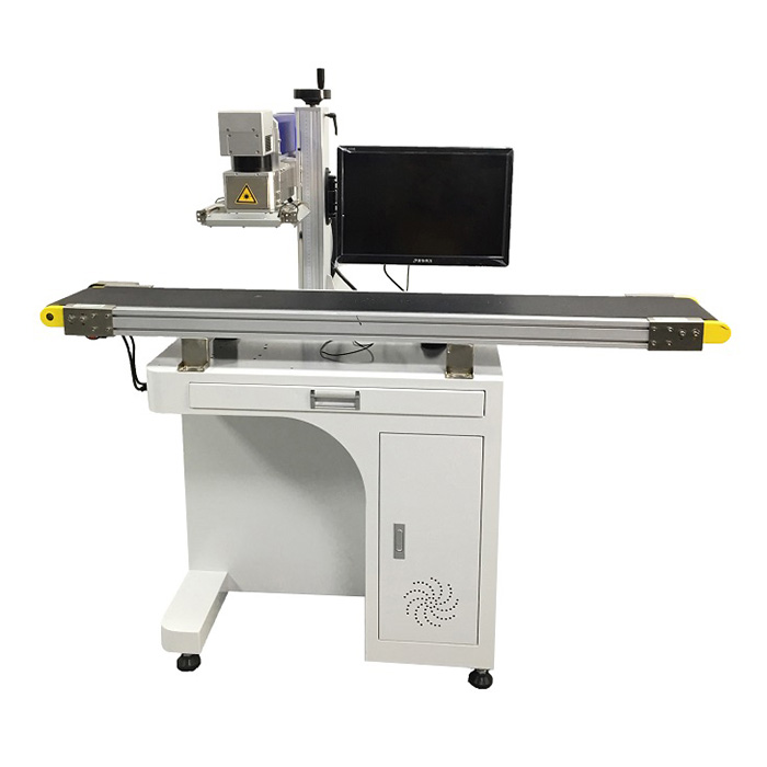 CCD flying laser marking machine